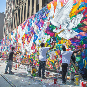 The 18th street parade.