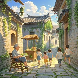 青砖巷的夏天-浮萍