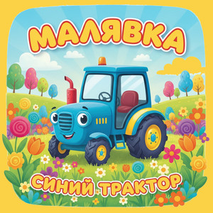 Синий трактор