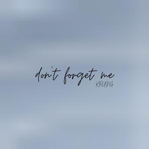 Don't Forget Me (Instrumental)