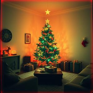 聖誕樹下 (Under the Christmas tree) by SPH.AI.Creator