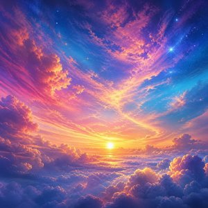 Cielo hermoso