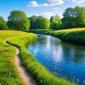 溪流声：叮咚、山涧、幽静