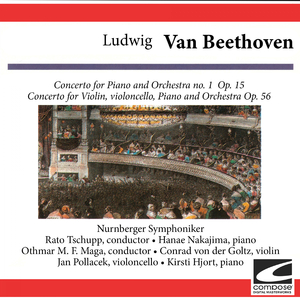 Concerto for violin, violoncello, piano and orchestra Op. 56 C major (Triple Concerto) - Allegro