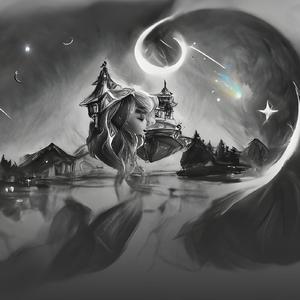 Stars and Blue Night