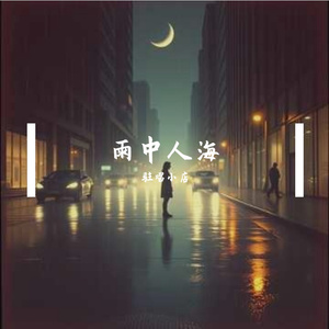 雨中人海