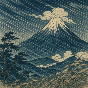 遠雷が鼓動の高鳴り