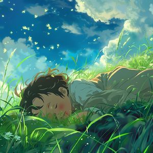 山谷溪水白噪音+山崖水滴（安抚哄睡白噪音）