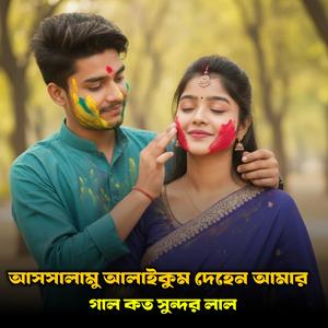 আসসালামু আলাইকুম দেহেন আমার গাল কত সুন্দর লাল