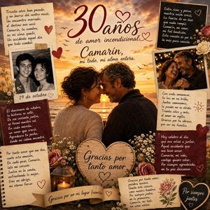 30 AÑOS DE AMOR