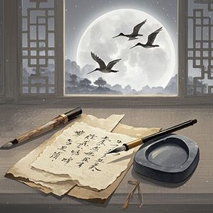 旧笺藏诗