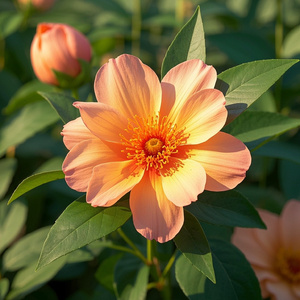 Moon Over the Harbor Gate