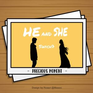 他和她