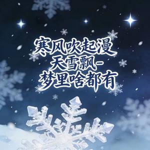 寒风吹起漫天雪飘