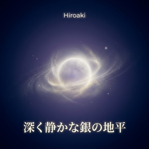 静かな深い星空のたそがれ