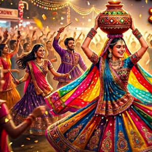 ચાચર ચોકમા રમે