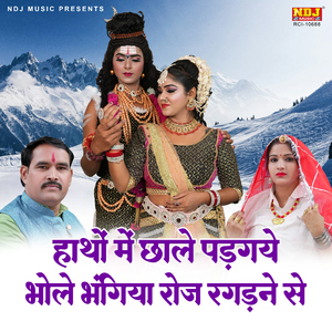 Hatho Me Chhale Padgaye Bhole Bhangiya Roj Ragadne Se