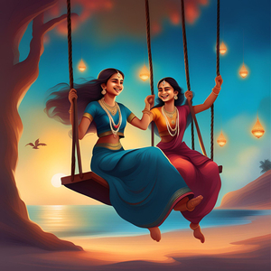 એક વણઝારી ઝૂલણાં ઝૂલતીતી