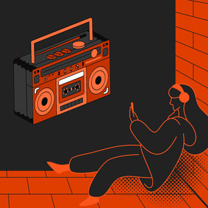 "Midnight Jazz and Distant Drips"