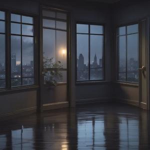 천둥소리에 잠깨기는 또 첨이네 by @eccentriclisteningrooms179