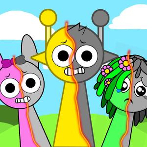 Sprunki: The Battle for Colors