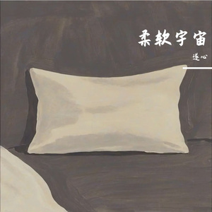 褪色抱枕