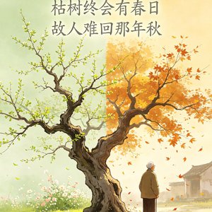 枯树终会有春日 故人难回那年秋