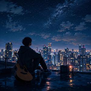 眠れない夜の道