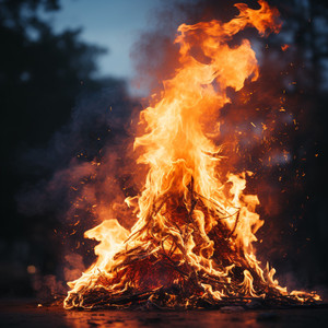 Ritmos Radiantes De La Chimenea