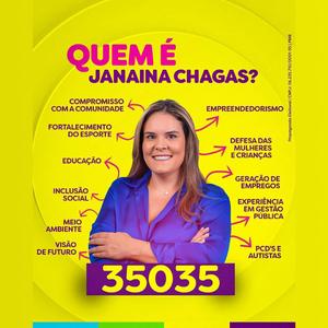 Janaina Chagas 35035 Vereadora