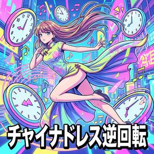 チャイナドレス逆回転