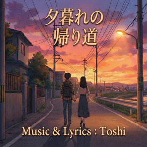 夕焼けの帰り道