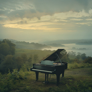Serenidad De La Brisa Marina En Piano
