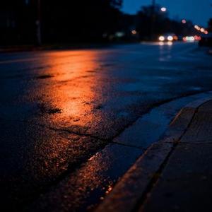 雨后的街角