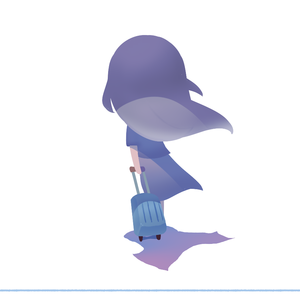 秋风经过雪飘落