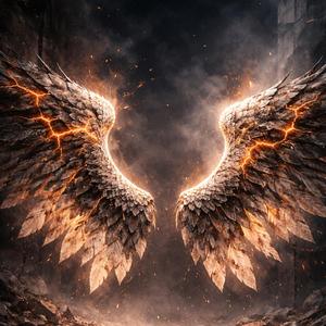 Fractured wings