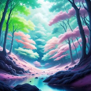 梦幻树上奔跑 伴奏