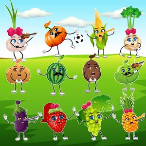 Kereviz Ananas Kıvırcık Hanım Şip Şap Şop