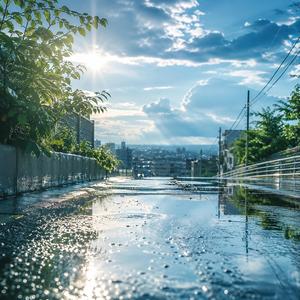 雨上がり