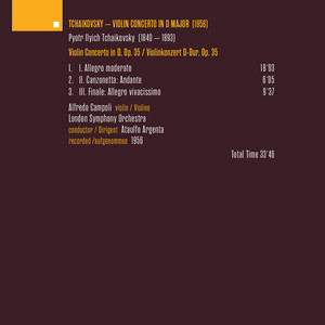 Violin Concerto in D Major, Op. 35, TH 59:I. Allegro moderato