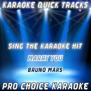 Marry You (Karaoke Version)