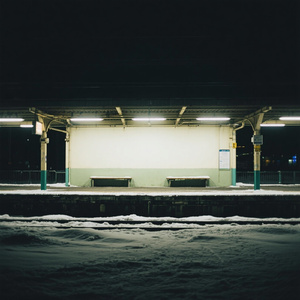 二月の駅で｜拓郎