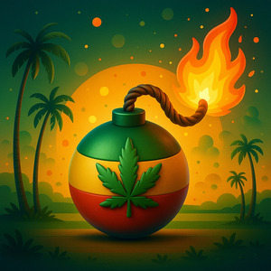 Dreadlocks balançando