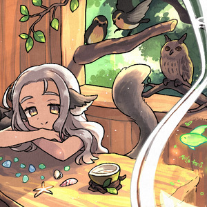 憩いのビーチグラス