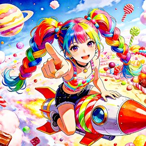 Candy Rocket Heart（糖果火箭之心）