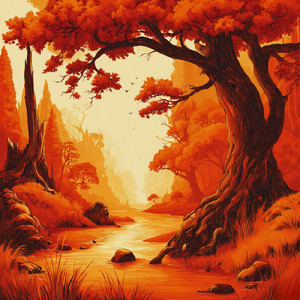 カフェ気分 -読書に没頭-