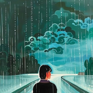 雨幕静谧之夜