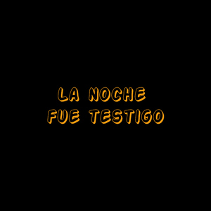 La noche fue testigo
