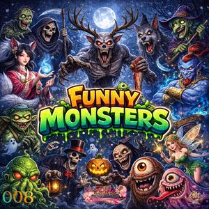 Funny Monsters 008