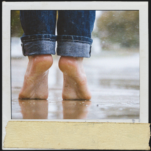 Friedliches Mantra des Regens